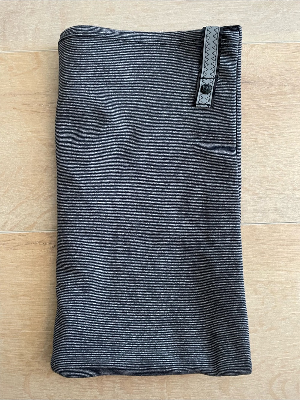 LULULEMON Vinyasa - Black and Grey Striped/ Plain Black